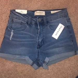 PacSun “the shortie” High Waisted Shorts